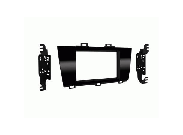 Metra 2-DIN monteringsramme - Sort Subaru Outback (2015 - 2017) 