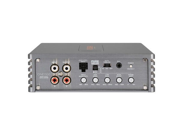 Musway ONE1500 monoforsterker 1550W RMS, 1 Ohm 