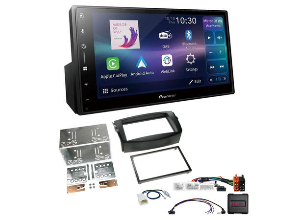 Pioneer SPH-DA77DAB Bilradiopakke Toyota Rav4 (2009-2012) 