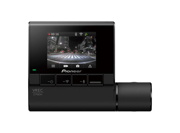 Pioneer VREC-Z710SH dashcam 1-kanals, Full-HD, WIFI, GPS, 160 grader 
