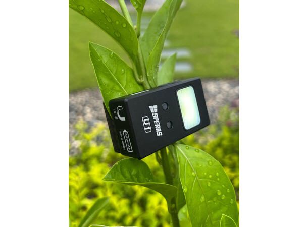 Speras U1 lommelykt/arbeidslys/leselys 500 Lumen, 75 meter kastelengde 