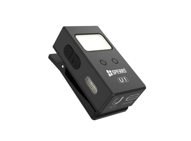 Speras U1 lommelykt/arbeidslys/leselys 500 Lumen, 75 meter kastelengde 