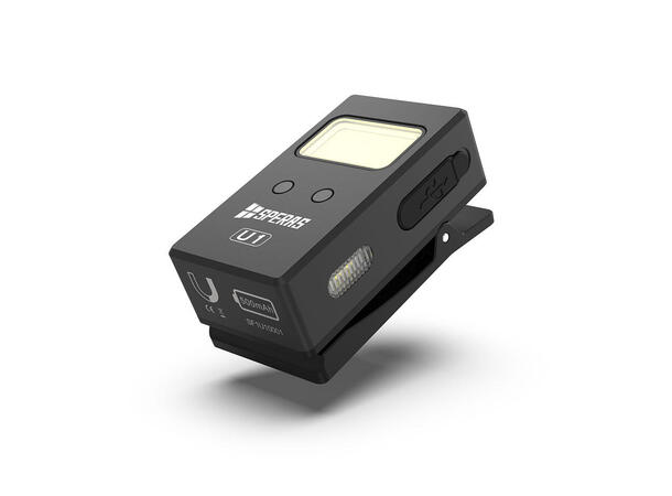 Speras U1 lommelykt/arbeidslys/leselys 500 Lumen, 75 meter kastelengde 