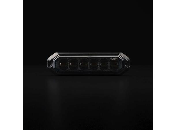 Strands Dark Knight Duo Varsellys 6 LED 6 LED, ECE R65, Mørkt glass 