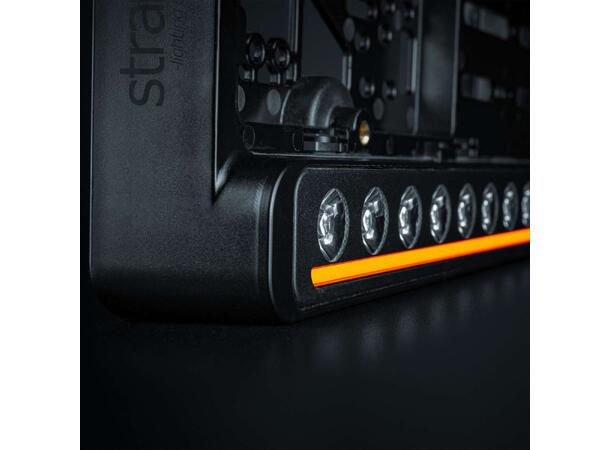 Strands Nuuk D-Line 20" Ledbar komplett 9600 Lumen, Integrert i skilbrakett 