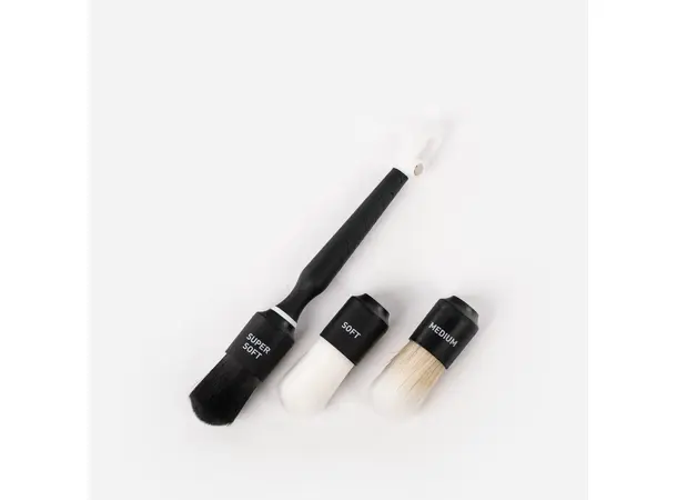 Tershine Detailing børster Premium 3-pakning børster av meget høy kvalitet 