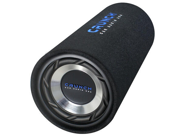 Crunch GTS200 8" Tube basskasse 8" i kasse, 200W RMS, 4 Ohm 