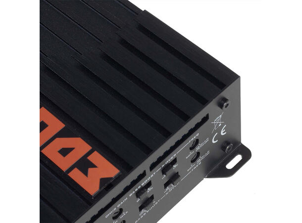 Edge EDBX150.4-E1 4-kanals forsterker 4x150W RMS i 2ohm, Klasse AB 