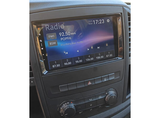 Pioneer Perfect Fit spiller til Mercedes Vito (2015-2023) m/Audio 30 