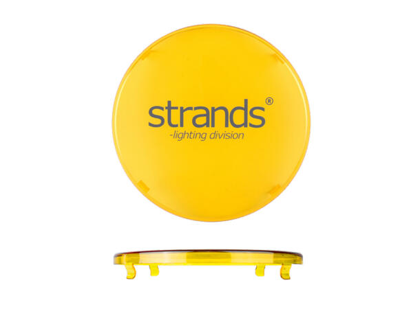 Strands Siberia NR/XP deksel (gult) 7", Gult deksel, Pris per stk 
