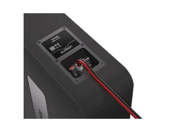 Audison AVBX 12 D4 II Voce basskasse 12" i kasse,550W RMS, 4 Ohm,lukket kasse 