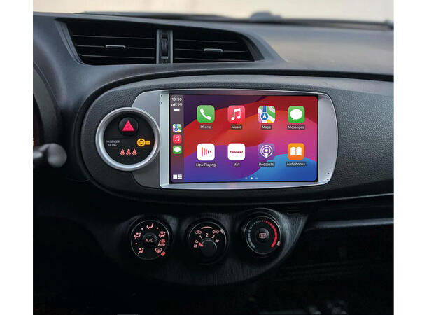 Pioneer Perfect Fit spiller til Toyota Yaris (2012-2014) Sølv 