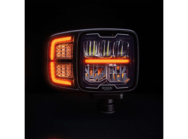 Strands Siberia HI-LO brøytelys høyre Høyre, 876/2273 Lumen, Pris per stk 