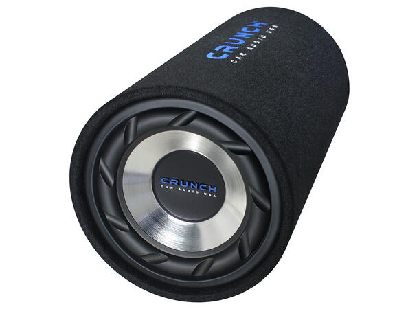 Crunch GTS250 10" Tube basskasse 10" i kasse, 250W RMS, 4 Ohm 