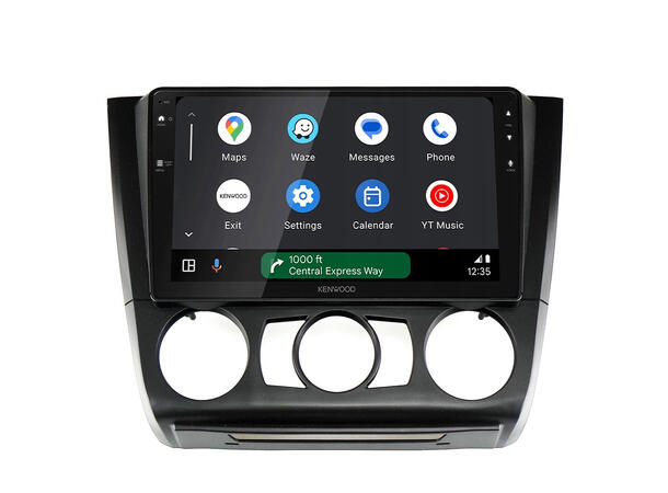 Kenwood Perfect Fit spiller til BMW BMW 1 (2007-2011) u/iDrive, m/manu AC 