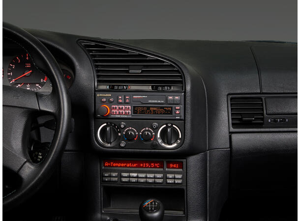 Pioneer SXT-C10PS Bilradiopakke BMW BMW 3-Serie (1992–1997) u/utvidet lydsys 