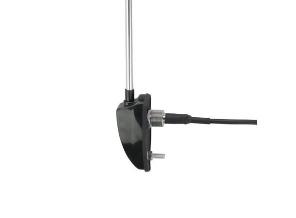 RetroSound teleskopantenne - Sort Til VW Beetle/Super Beetle (1952-1977) 