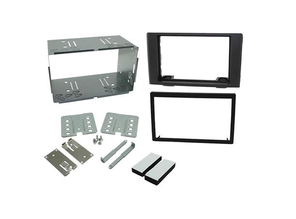 2-DIN monteringsramme - Sort Iveco Daily 2006 - 2014
