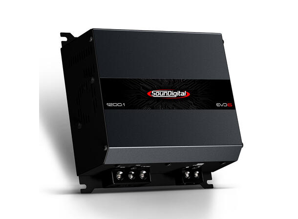 SounDigital SD1200.1 EVO6 2 ohm 1200W, 2Ohm, Ultrakompakt 