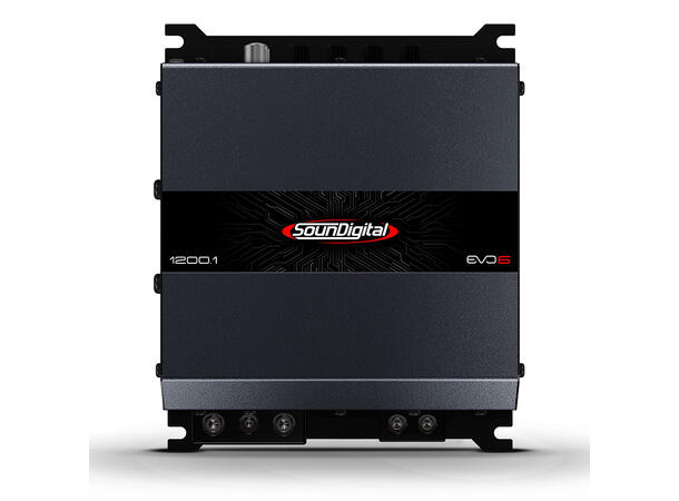 SounDigital SD1200.1 EVO6 2 ohm 1200W, 2Ohm, Ultrakompakt 