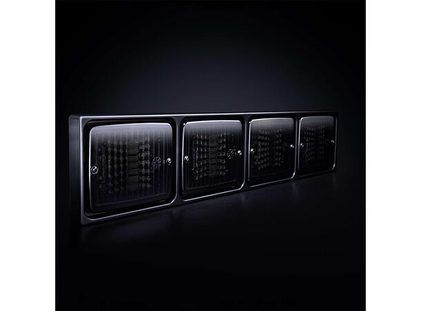 Strands IZE LED Ramme 4xSquare for 4 lamper 