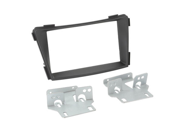 ACV 2-DIN monteringsramme - mørk grå Hyundai i40 (2011-2019) u/navi 