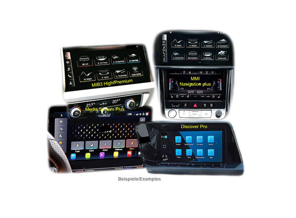 Navlinkz Ryggekameraadapter (AHD/CVBS) VAG m/MIB2+/MIB3 (2019->) + HDMI inngang 