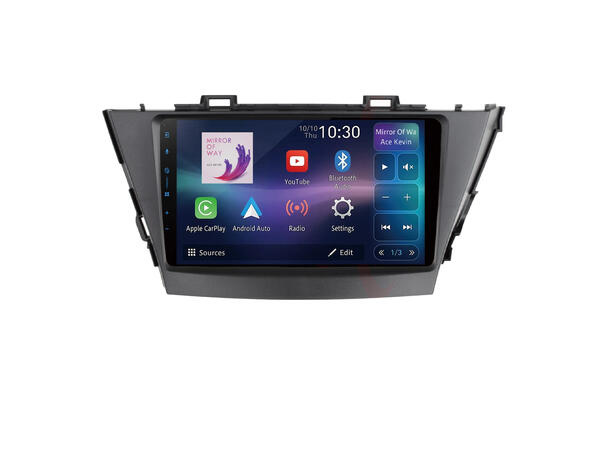 Pioneer Perfect Fit spiller til Toyota Prius+ (2012-2015) u/JBL Soundsystem 