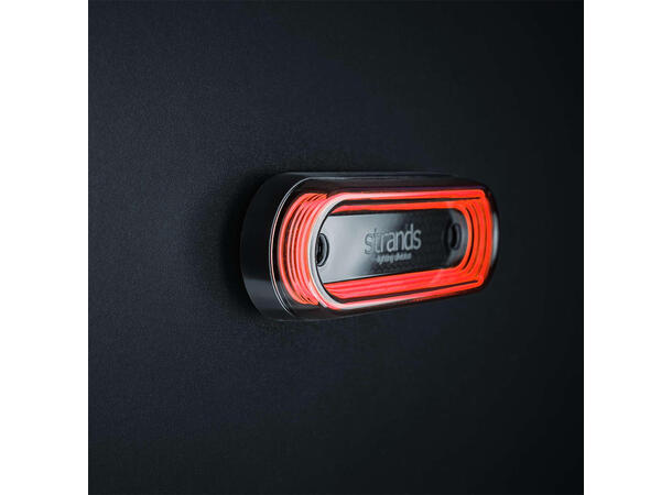 Strands FOR9T Gravity Posisjonslys LED, Rød, 10-40V, 4,5W, pris per stk 