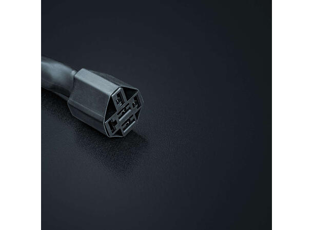 Strands Pro XBB Powerunit kabelsett Løse ledninger, med knapp for pos.lys 