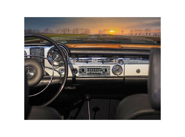 Blaupunkt Frankfurt Stereo MB Retro, BT, USB, DAB+, ikke CD 