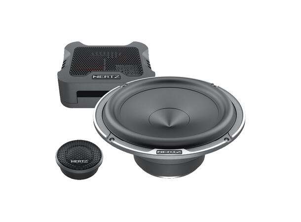 Hertz MPK165.3 Pro høyttalersett 6.5", 110W RMS, Mille Pro-serie 
