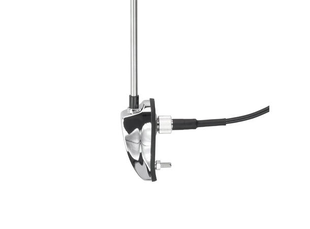 RetroSound teleskopantenne - Soølv Til VW Beetle/Super Beetle (1952-1977) 