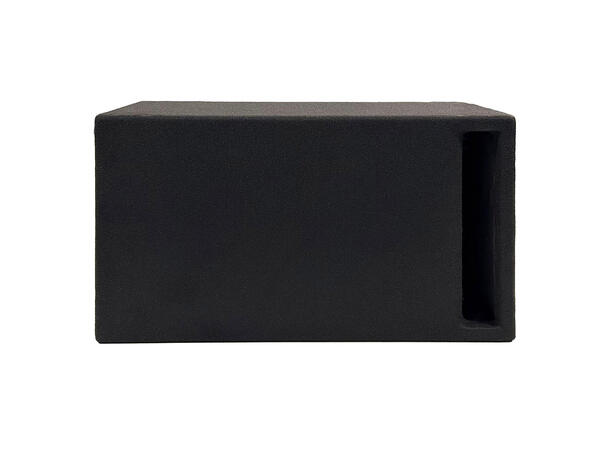 FOUR Audio basskasse for 8" element Portet kasse, 19,1 liter, sort 