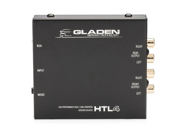 Gladen HTL4 høy-lav nivå adapter 4-kanals, Auto-remote 
