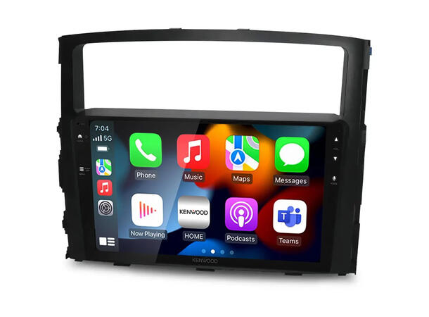 Kenwood Perfect Fit spiller Mitsubishi Pajero (2015-2019) m/Rockford & 360 kam. 