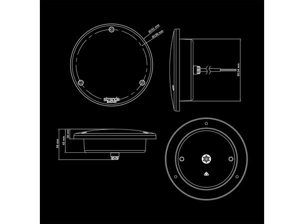 Strands FOR9T Orbi LED baklykt Posisjonslys, Blinklys, Bremselys 