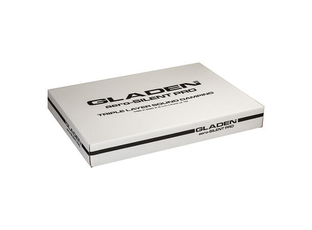 Gladen Aero Silent Pro 3-lags dempematter - 3,5m2 