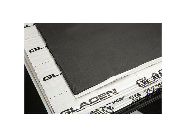Gladen Aero Silent Pro 3-lags dempematter - 3,5m2 
