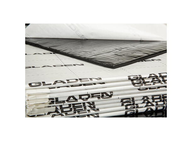 Gladen Aero Silent Pro 3-lags dempematter - 3,5m2 