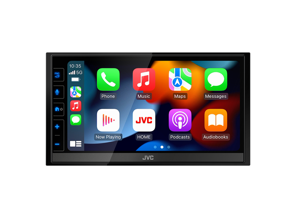 JVC KW-M785DBW med ryggekamera Trådløs CarPlay/Android Auto, BT, DAB+ 