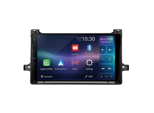 Pioneer Perfect Fit spiller til Toyota Prius (2016-2018) u/JBL Soundsystem 