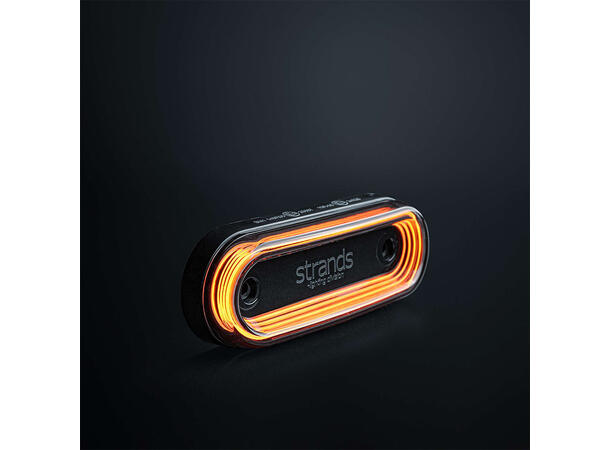 Strands FOR9T Gravity Posisjonslys LED, Oransje, 10-40V, 4,5W, pris per stk 