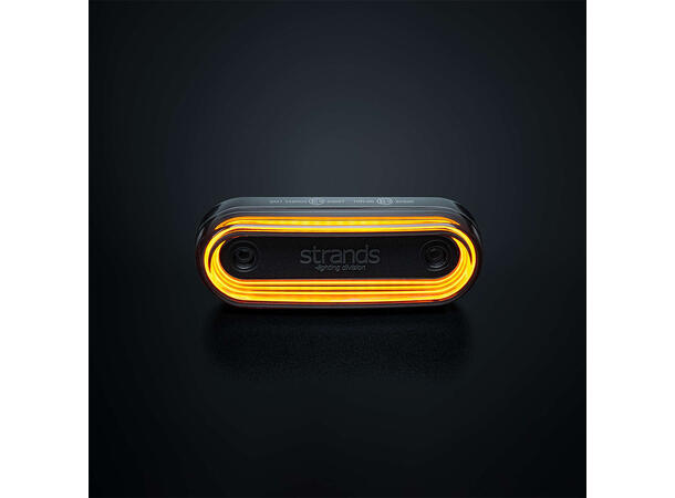 Strands FOR9T Gravity Posisjonslys LED, Oransje, 10-40V, 4,5W, pris per stk 