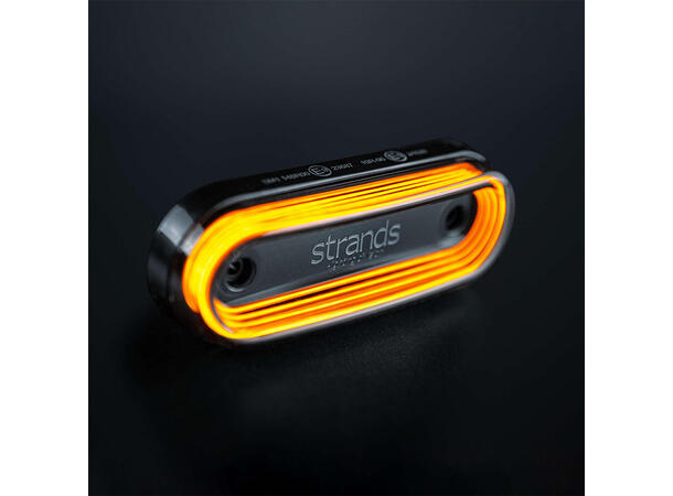 Strands FOR9T Gravity Posisjonslys LED, Oransje, 10-40V, 4,5W, pris per stk 