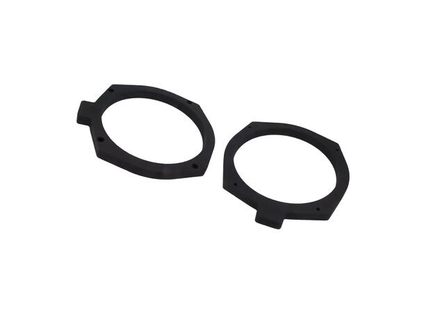 Høyttaleradaptere MDF (8") Porsche Boxster/Cayman (2005-2011) Foran 