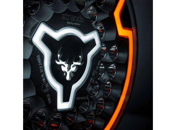 Strands Freedom Maximum 9" Dark fjernlys 13400 Lumen, 115W, per stk 