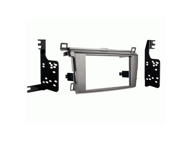Metra 2-DIN monteringsramme - Koksgrå Toyota RAV4 2013 - 2017 