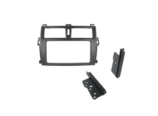 2-DIN monteringsramme - Sort Toyota Verso S/Subaru Trezia (2011-2016) 