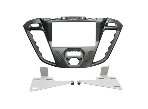 Connects2 2-DIN monteringsramme Koksgrå Ford Transit Custom (2013-2018) 